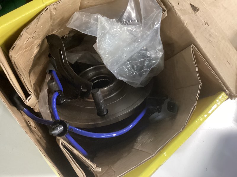Condition photo showing As Is for moog 512479 wheel bearing and hub assembly for dodge journey