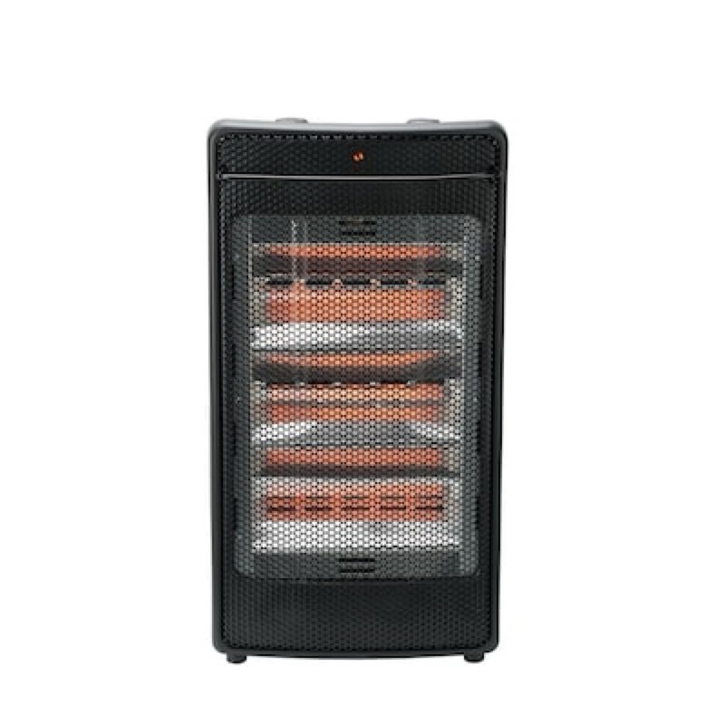 utilitech 1500 -watt infrared quartz tower indoor electric space heater with thermostat
