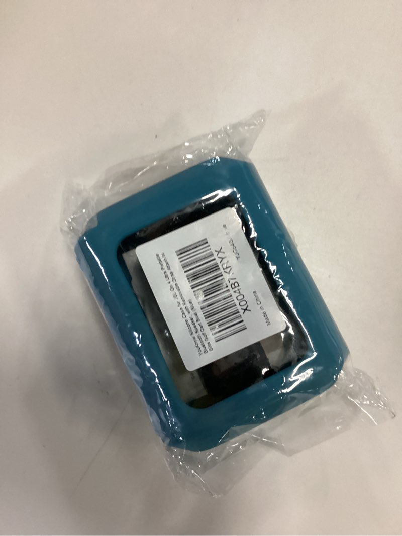 Condition photo showing As Is for YouKnow Silicone Case for JBL Go 4 Ultra Portable Bluetooth Speaker, with Removable Strap Attach to Bike Golf Cart Boat (Blue)