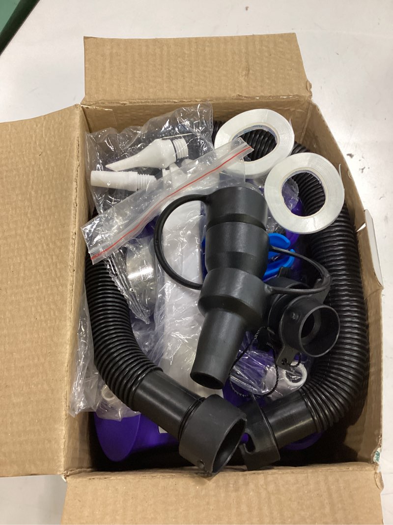 Condition photo showing Good Condition for 3-in-1 electric balloon pump, portable electric air pump for all balloons inflatables dual nozzle balloon blower machine for latex 260q foil balloons 110v ac inflator deflator for inflatable pool bed