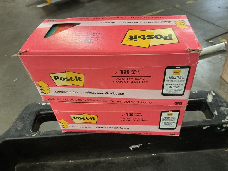Condition photo showing New/Like New for post-it pop-up notes 3x 3 cape town collection 100 sheets r33018ctcp