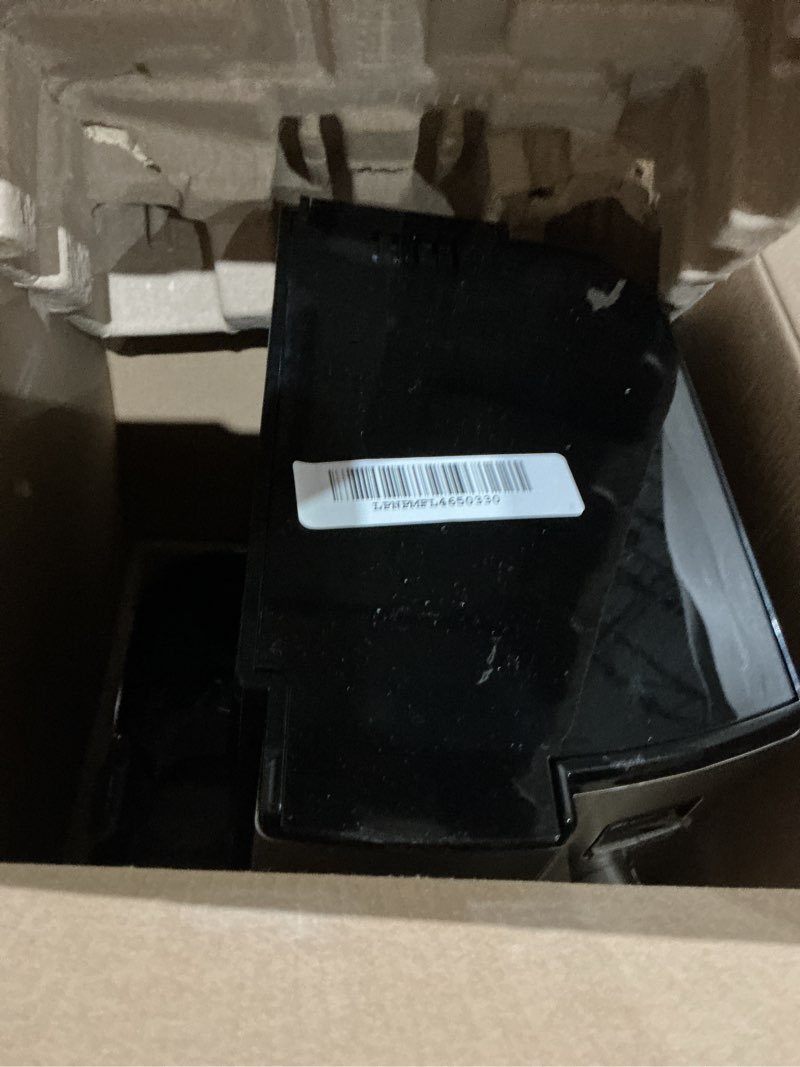 Condition photo showing As Is for cuisinart coffee maker, 12 cup programmable drip, dcc-3000p1, black modern coffeemaker