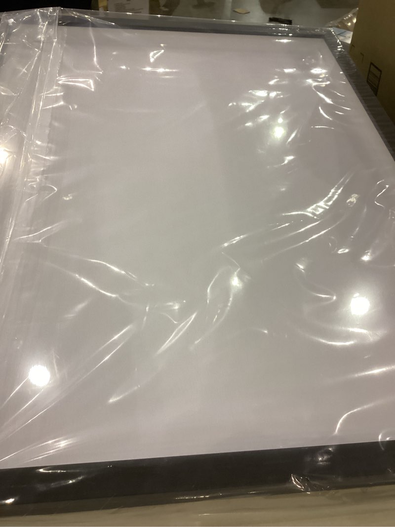 Condition photo showing Good Condition for 18x24 Shadow Box Black Display Frame | 1" Depth | Interior Size 18x24 or 24x18 Inches | UV Resistant Acrylic Plexiglass, Acid-Free Backing and Wall Hangers Included