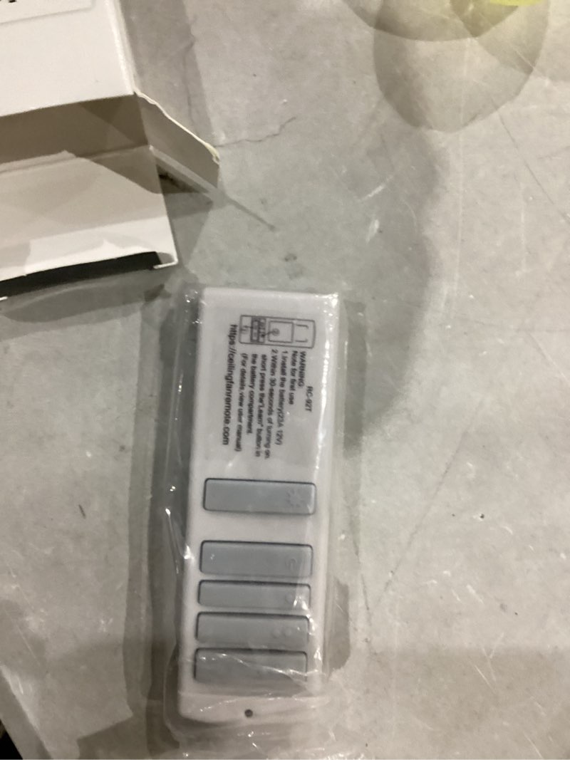 Condition photo showing Good Condition for replacement remote for harbor breeze ceiling fan remote control, light dimmer 3-speed wall mount for a25-tx001-r1, a25-tx005r, a25-tx013, zjf-rt01a,315mhz(remote only) rc-92t remote