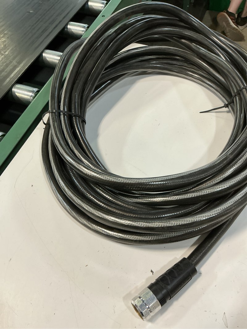 Condition photo showing As Is for givimo 20-ft 8an nylon stainless steel braided fuel line kit with 12 swivel hose end fittings