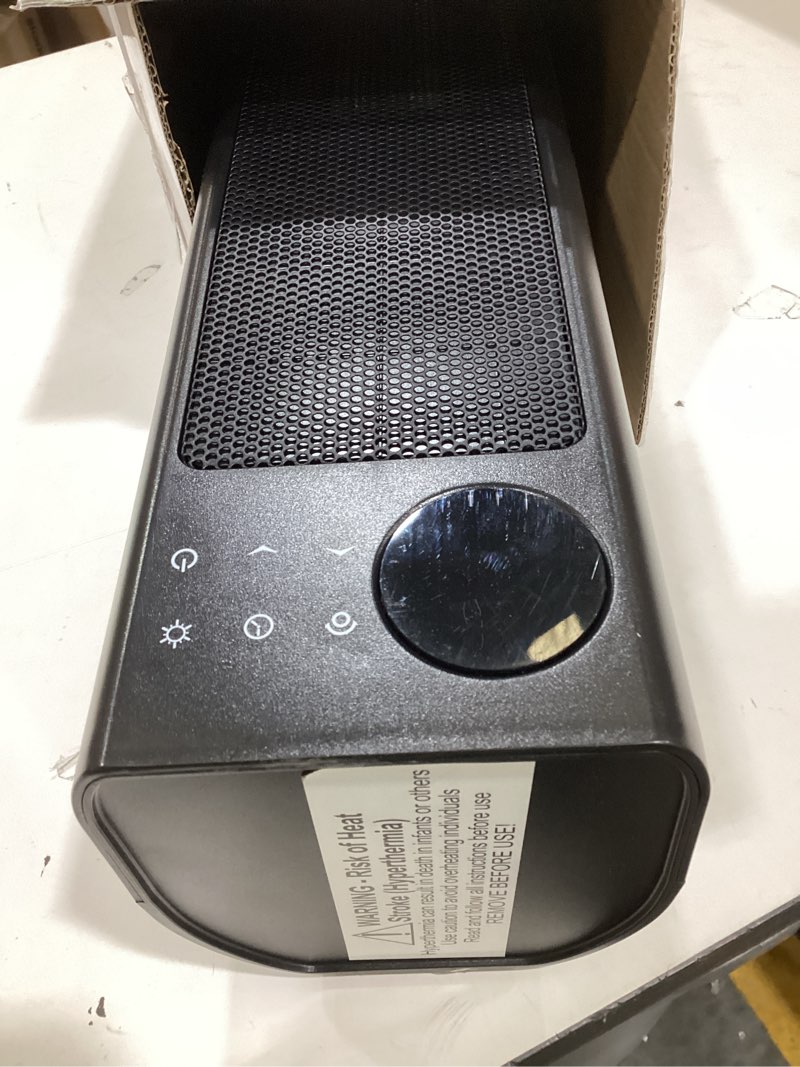 Condition photo showing Good Condition for Comfort Zone Oscillating Tower Space Heater with Remote Control for Indoor Use, 30 inch, Digital Adjustable Thermostat, Timer, LCD Display, Safety Tip Over Switch, Overheat Protection, 1500w, MT1030 30"
