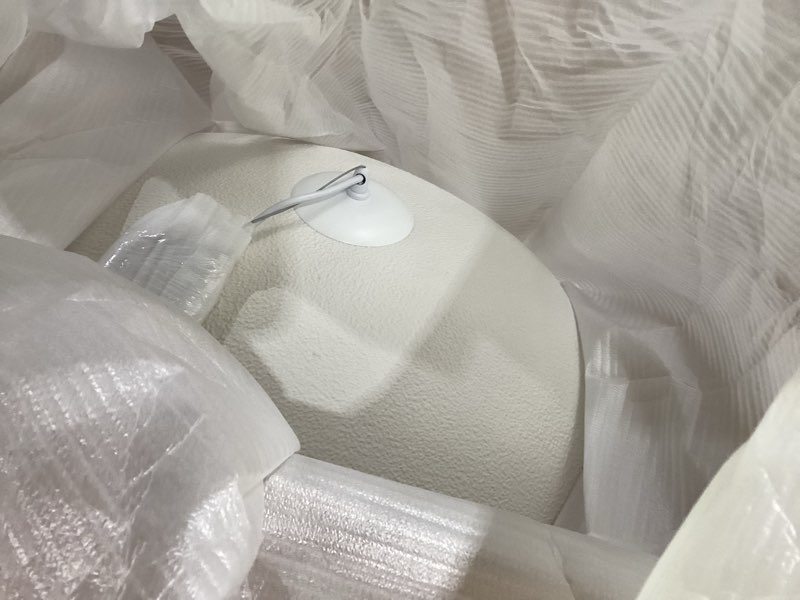 Condition photo showing New/Like New for 27.6in Wabi Sabi Pendant Lights Kitchen Island Lighting Fixture Ceiling Mount White Modern Japanese Lamp Japandi Chandelier for Dining Living Room Hallway Bedroom Restaurant Hanging Lamp