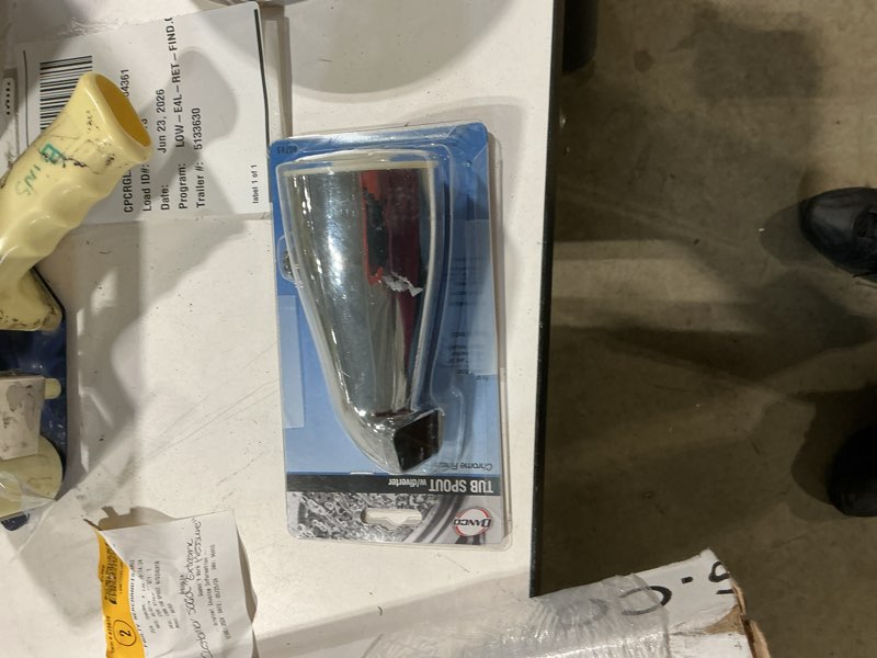 Condition photo showing Good Condition for danco chrome wall-mount bathtub spout with diverter