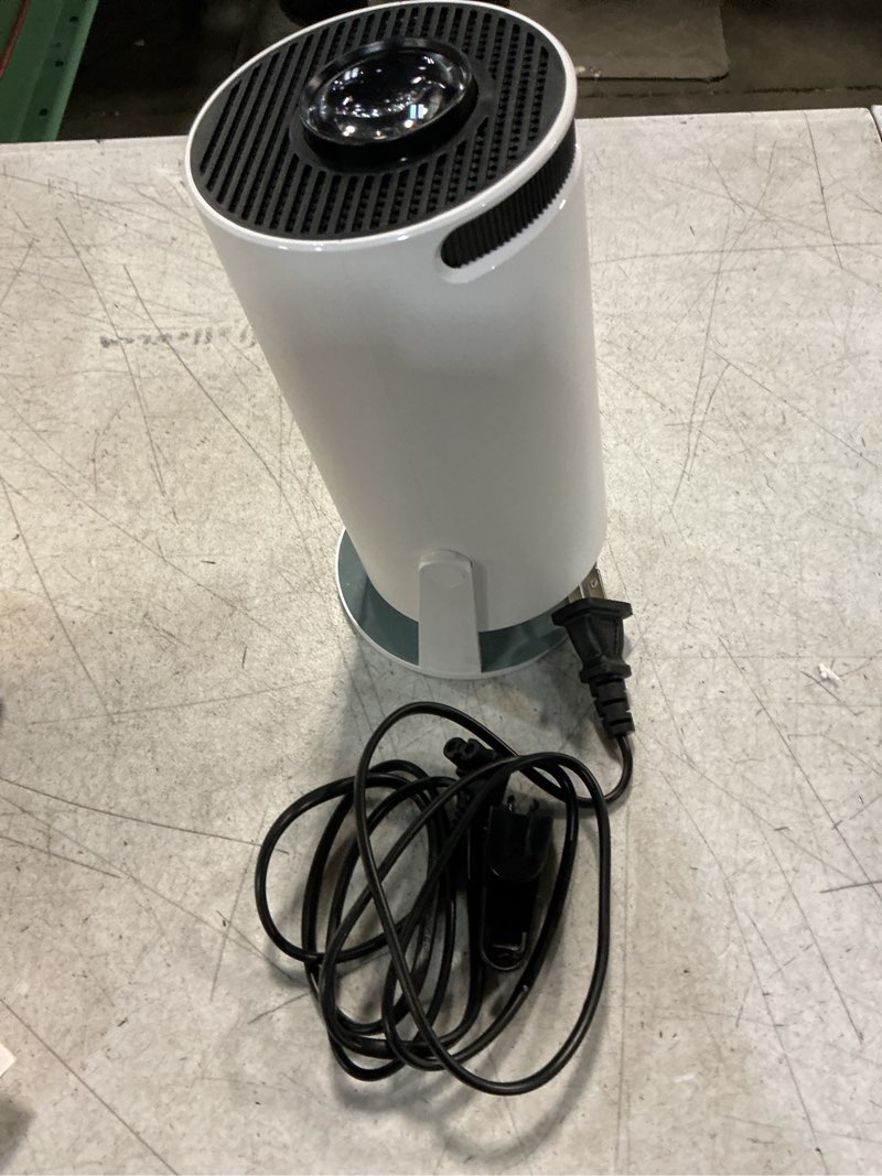 Condition photo showing Good Condition for mini projector with wifi and bluetooth, portable projector built-in apps support 4k 1080p auto keystone 220° rotatable small projectors compatible with hdmi/tv stick/iphone/laptop for bedroom wall white
