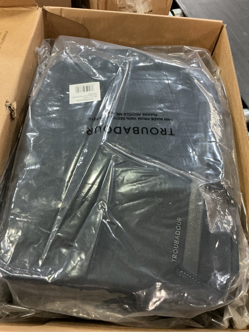 Condition photo showing Good Condition for troubadour apex travel backpack - expandable up to 42l capacity - black