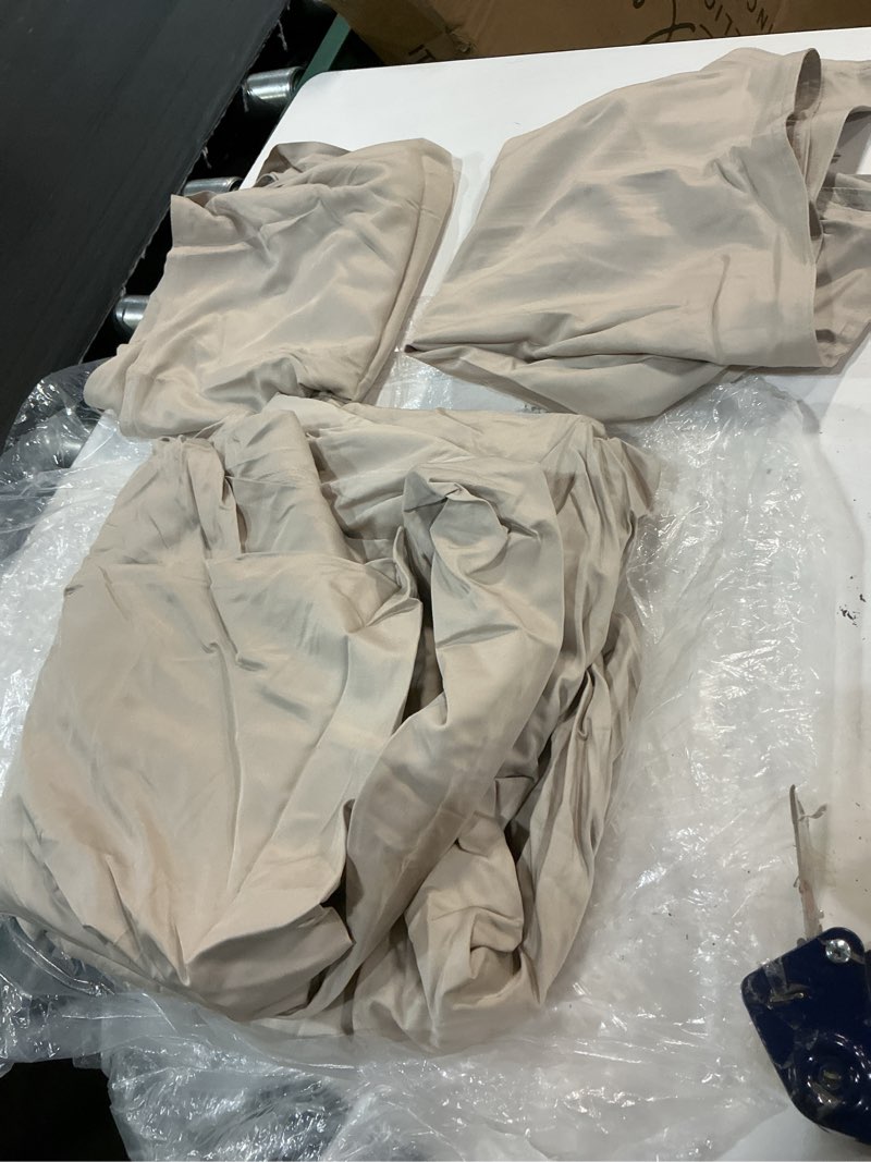 Condition photo showing Good Condition for organic crisp percale fitted sheet set king/ calking 