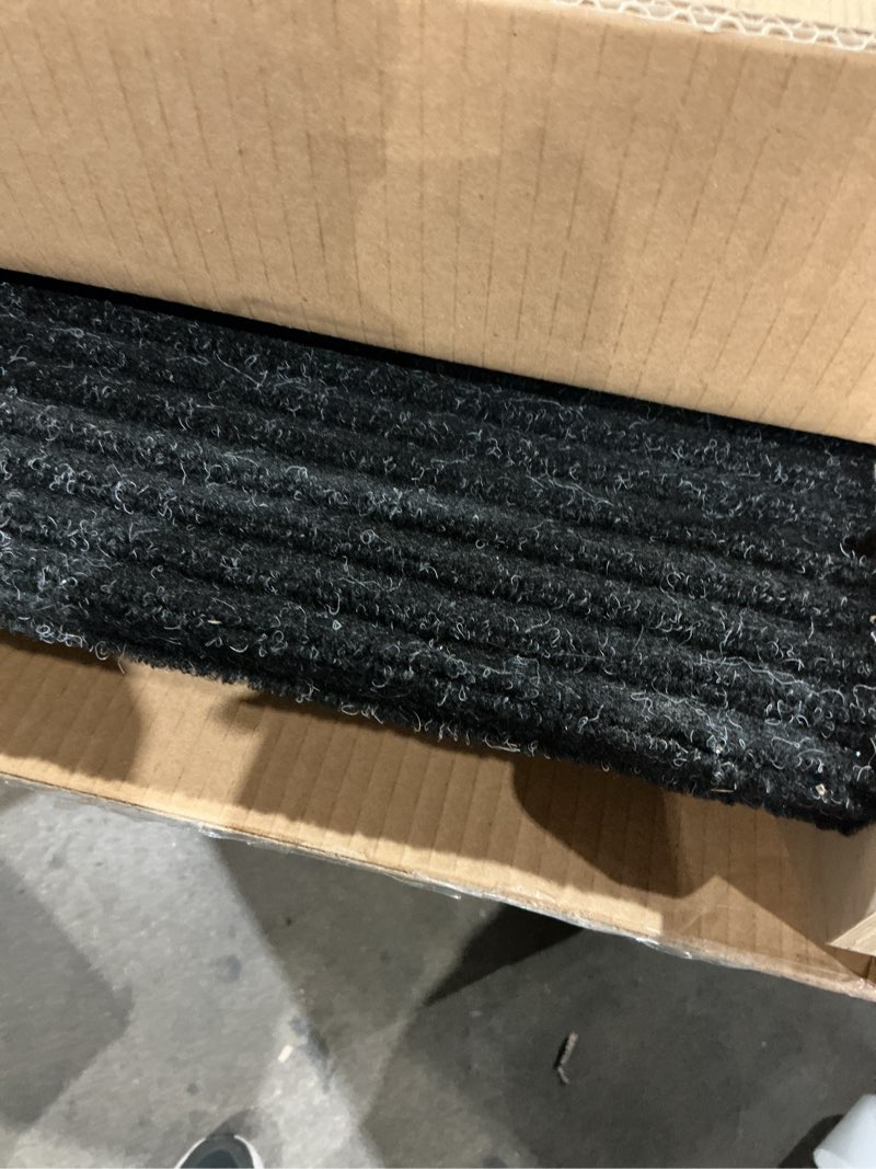 Condition photo showing As Is for dog ramp for bed - foldable small to large dog ramp for couch - 6 adjustable height from 12\\\\\\\" to 24\\\\\\\" - stairs with high traction mat - wooden portable ramp for dogs to get on bed couch car up to 200lbs
