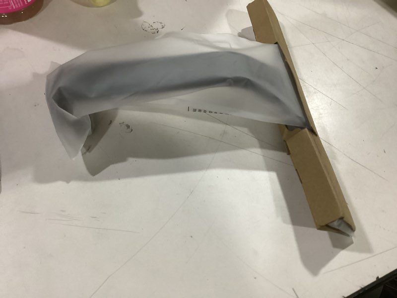 Condition photo showing New/Like New for dancemoon JustHang Shower Squeegee for Glass Doors, All-in-One Piece Silicone Squeegee with Built-in