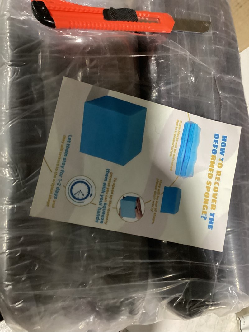 Condition photo showing Good Condition for (similar to) aidea non scratch scrub sponge, 24count, sponges for dishes, sponges kitchen, cleaning sponge, cleans fast without scratching, stands up to stuck-on grime, cleaning power for everyday jobs blue 24