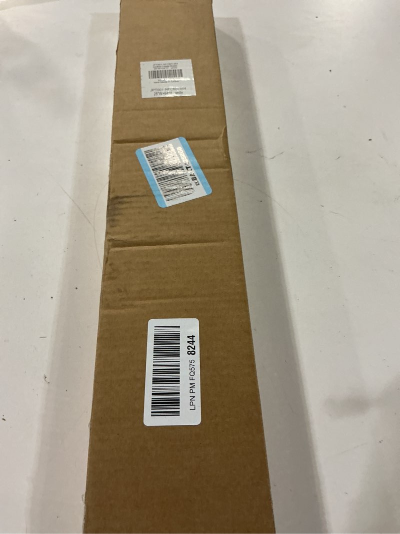 Condition photo showing New/Like New for LazBlinds No Tools No Drill Cordless Cellular Shades, Blackout Light Blocking Honeycomb Shades for Home, Thermal Insulation Blinds for Windows, 28" W x 64" H, White Blackout-white 28" W x 64" H