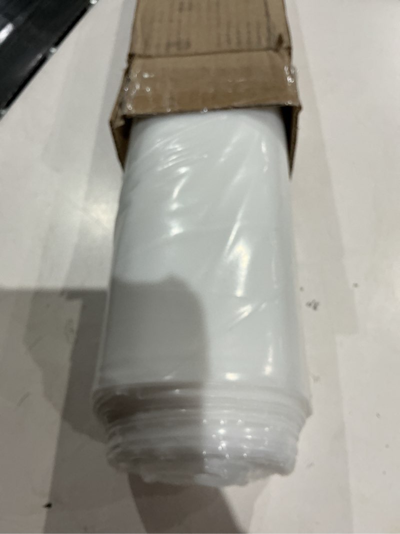 Condition photo showing Good Condition for aluf plastics 6 mil thick extra strong heavy duty clear all purpose vapor and moisture barrier sheet tarp/drop cloth - 10' x 25' - for painting, furniture, carpet, contractor, & construction 10ft x 25ft sheeting, 6 mil, 1 count clear