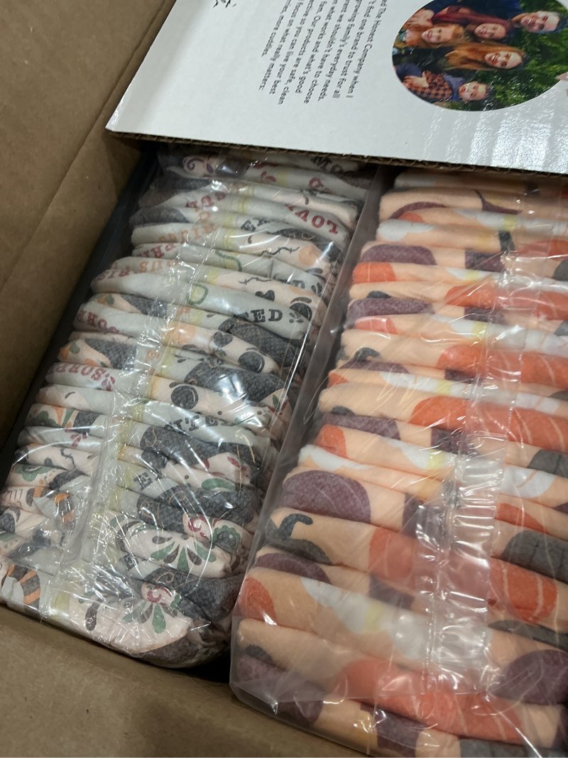 Condition photo showing Good Condition for the honest company clean conscious diapers | plant-based, sustainable | so delish + all the letters | club box, size 5 (27+ lbs), 50 count size 5 (50 count) so delish + all the letters