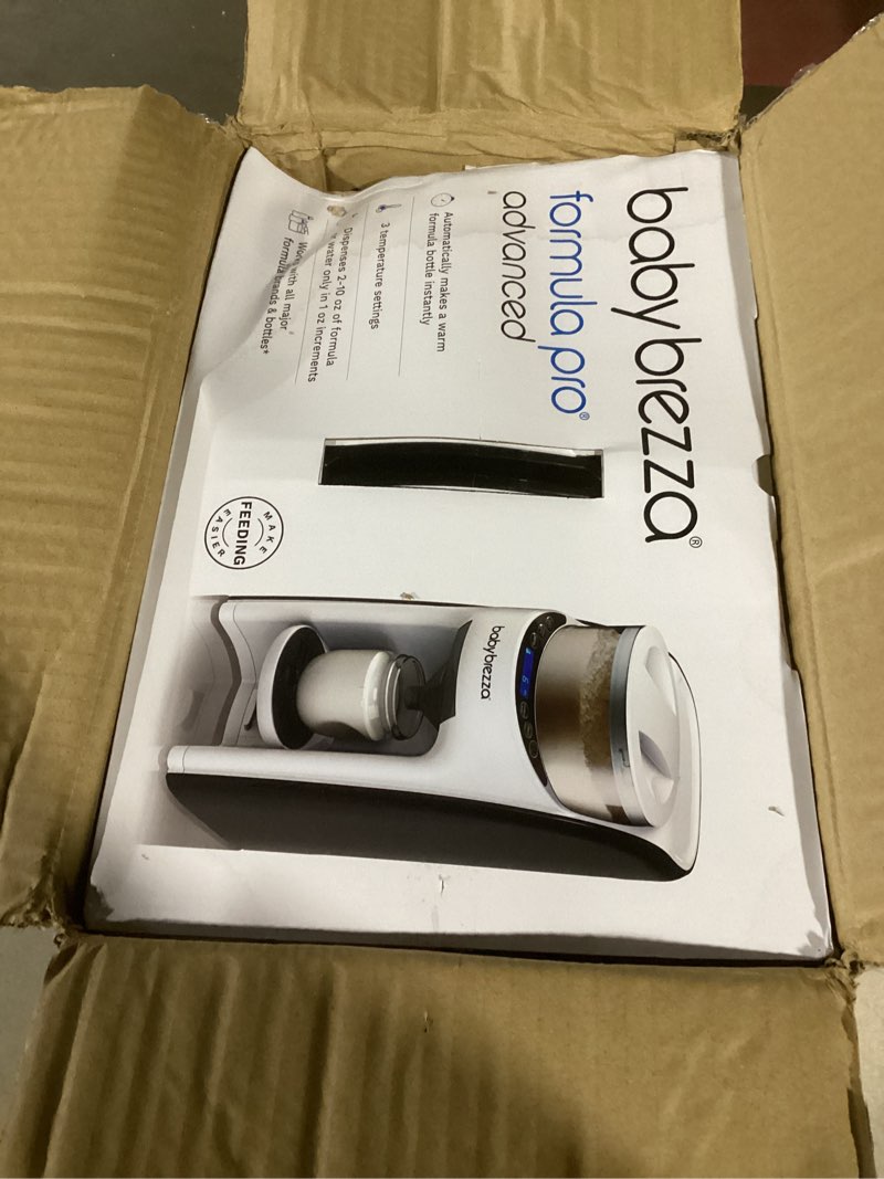 Condition photo showing Good Condition for Baby Brezza New and Improved Formula Pro Advanced Formula Dispenser Machine - Automatically Mix a Warm Formula Bottle Instantly - Easily Make Bottle with Automatic Powder Blending, White