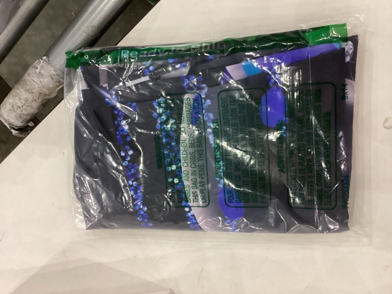 Riyidecor Royal Navy Blue Black Happy Birthday Backdrop for Men Boys 7Wx5H Feet Polyester Fabric Mod