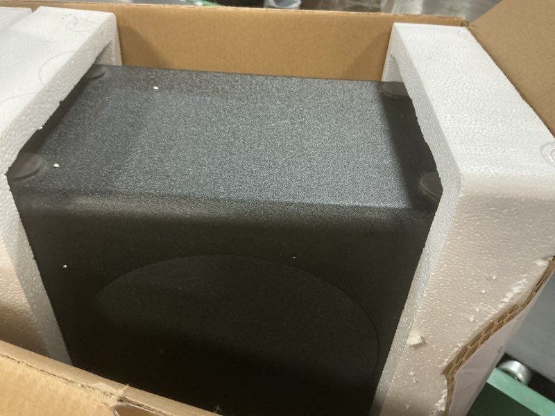 Condition photo showing Good Condition for Karaoke Soundbar with Subwoofer for TV: Sound Bar with 2 Wireless Microphones - Home Theater Surround Sound System - Bluetooth Speaker with Remote Supports HDMI ARC/Optical/AUX/USB for TV/PC