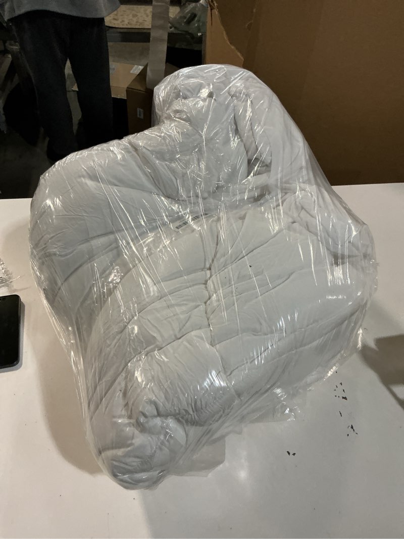 Condition photo showing As Is for ELEMUSE Full Mattress Topper for Back Pain, Extra Thick Mattress Pad Cover, Plush Soft Pillowtop with Elastic Deep Pocket, Overfilled Down Alternative Filling White Full Mattress Topper