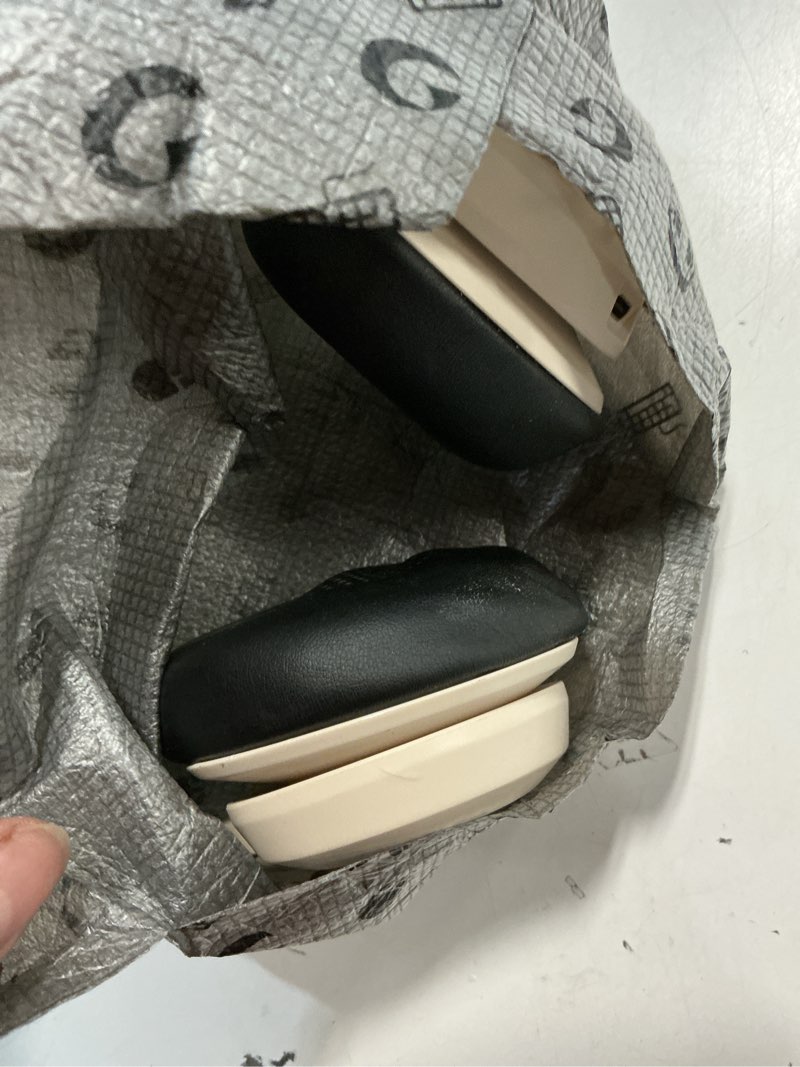 Condition photo showing As Is for Wireless Headset with Mic for Work with AI Noise Cancelling Mic for Clear Calls, Bluetooth V5.3 Headphones with Microphone to USB A/C Dongle & Mic Mute for Computer Laptop PC iPhone (Apricot Black)