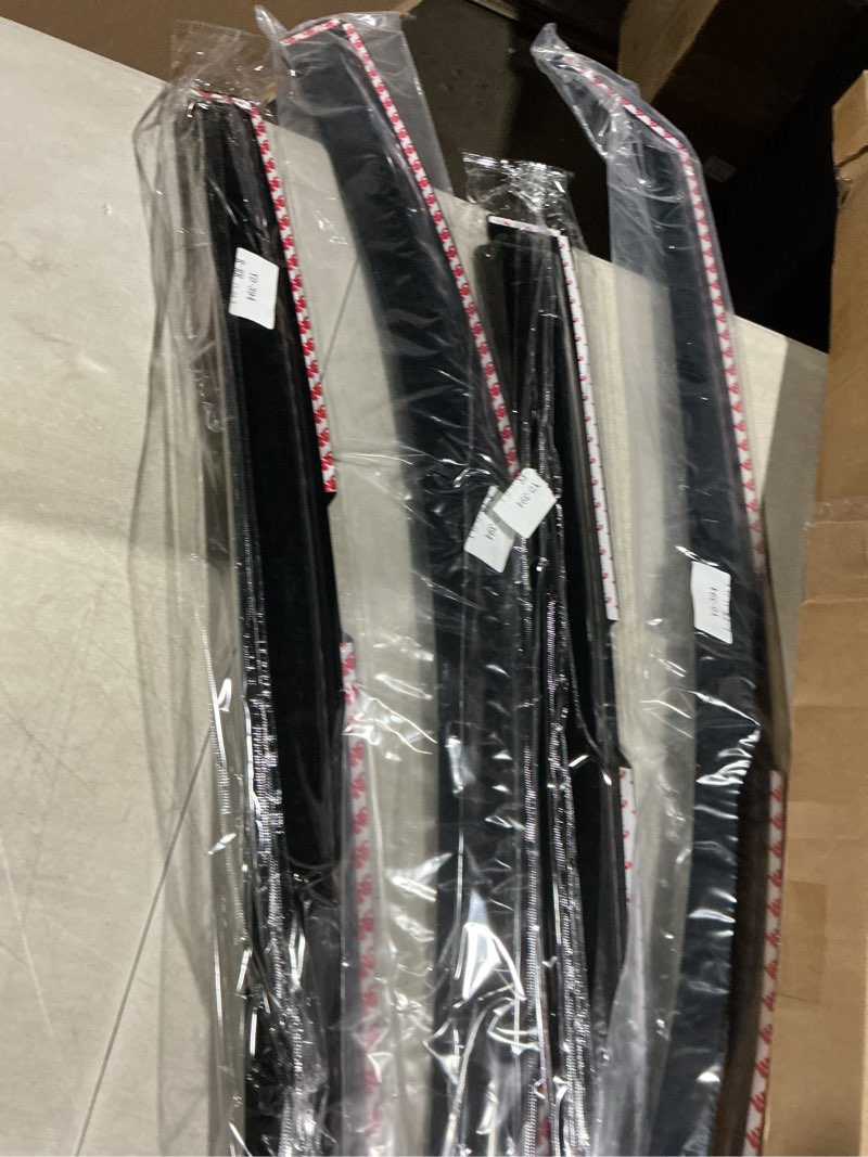 Condition photo showing Good Condition for window visors rain guards deflectors - 4-pack side window deflector vent shade for car windows tape-on outside mount acrylic sun rain guard replacement for accord 4-door sedan 2003-2007
