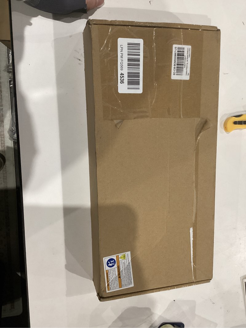 Condition photo showing As Is for Wireless Picture Lights for Wall, Battery Operated Wall Light for Painting Rechargeable CCT Rotatable 16in Art Gallery Light with Remote Dimmable Timer for Artwork Frame Display Dartboard Matte Black 16inch