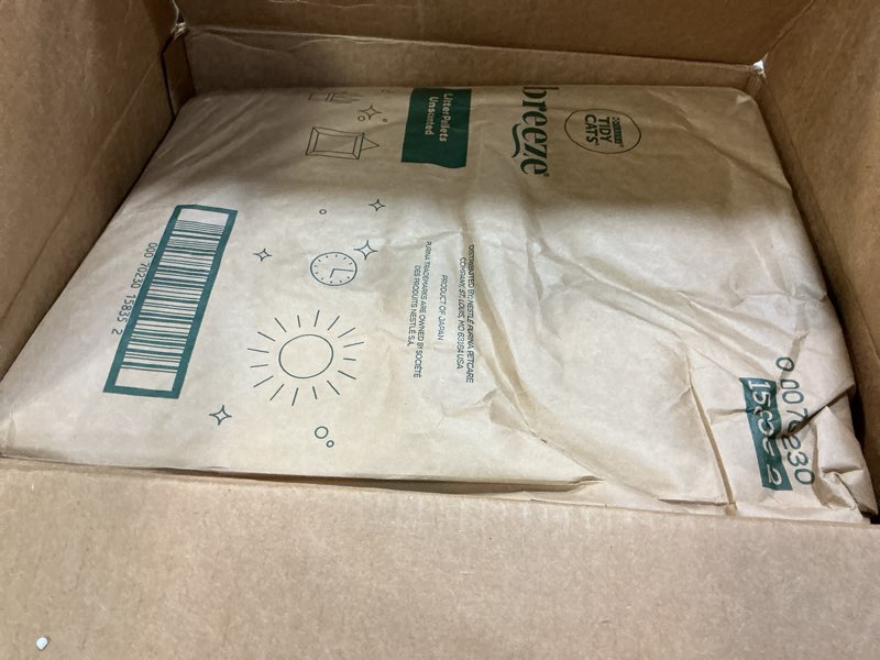 Condition photo showing Good Condition for Purina Tidy Cats Litter Pellets, Breeze Refill Litter Pellets in Recyclable Box - (4) 7 lb. Bags 28 Pound (Pack of 1) Other