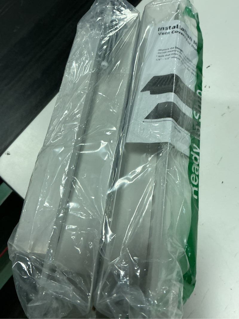 Condition photo showing Good Condition for floor register 4x10-4 pack floor vent covers with screw walkable vent covers for home floor ac vent cover floor vent covers adjustable airflow hvac register grilles 4x10-4p white