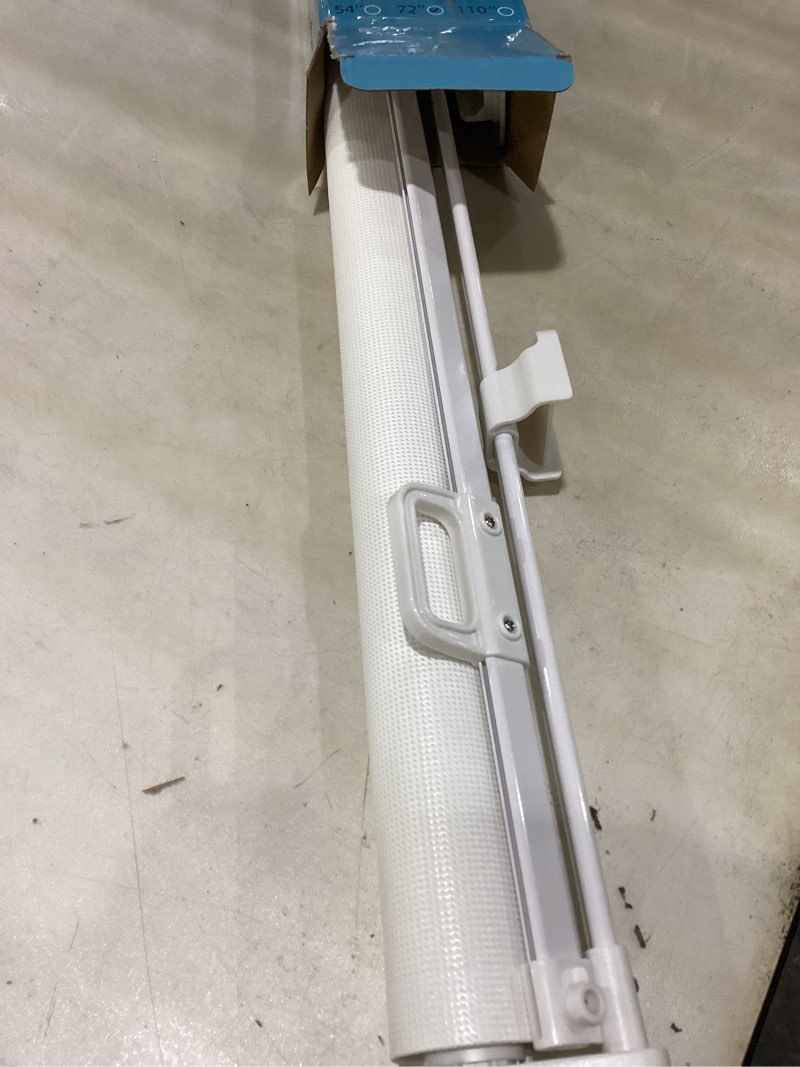 Condition photo showing As Is for babepai retractable baby gates extra wide | 72" wide x 38" tall dog gates for stairs | indoor/outdoor use | child gates for doorways, deck, porch, hallways, patio - white b-white 72" wide x 38" tall - drilling