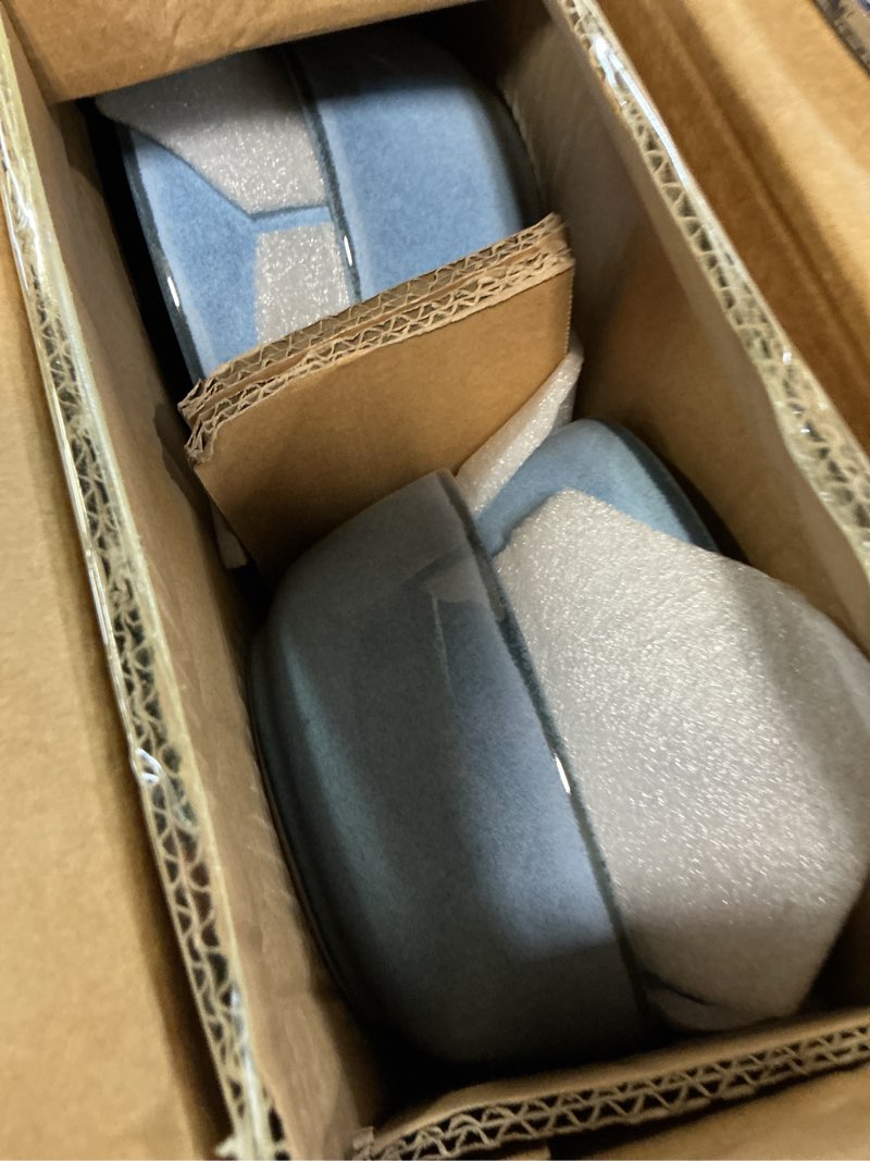 Condition photo showing New/Like New for vancasso anya 24 pieces plates and bowls set, blue dinnerware sets, reactive glaze dishes set for 6, ceramic dishware sets kitchen dinner set, microwave & dishwasher safe blue 24 pcs (set for 6)