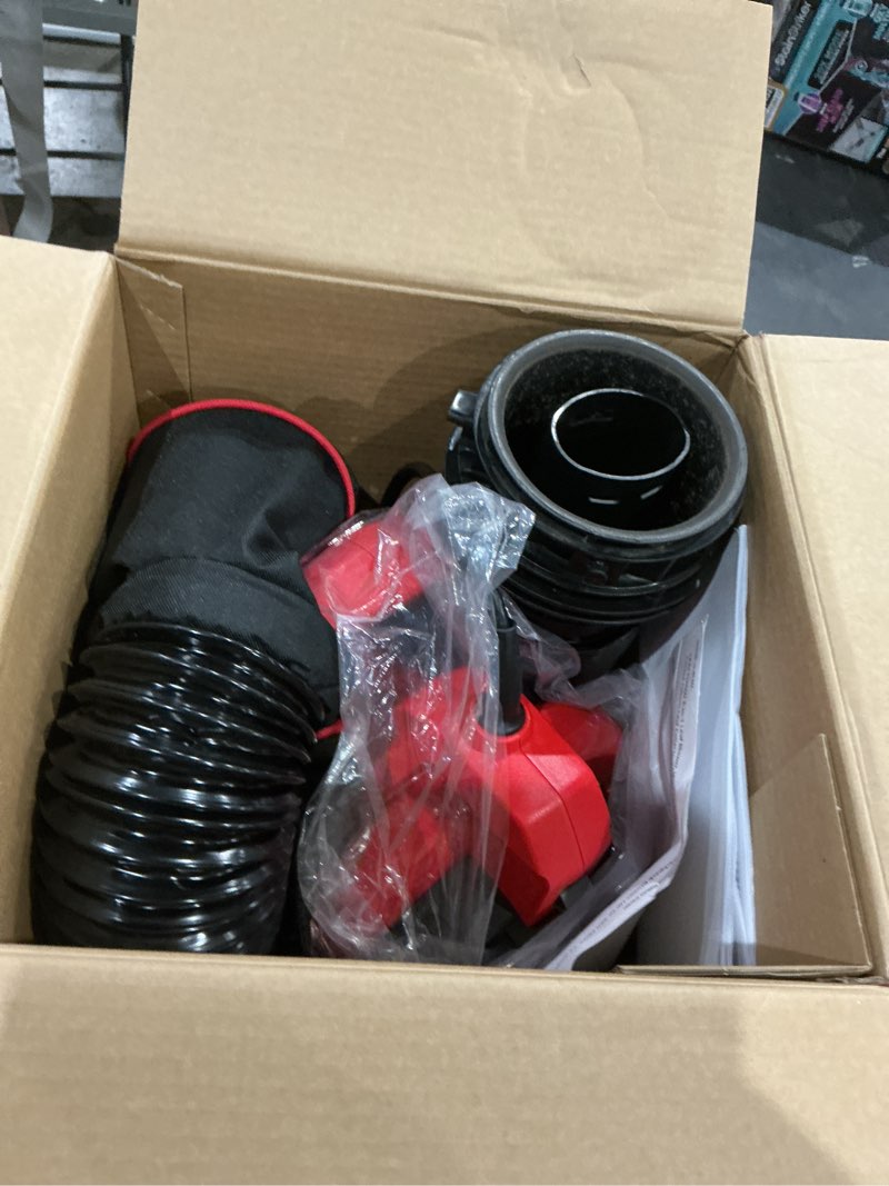 Condition photo showing Good Condition for craftsman 3-in-1 leaf blower, vacuum and mulcher, backpack blower up to 260 mph, 12 amp, corded electric leaf collector (cmebl7000) 260 mph blower/vac