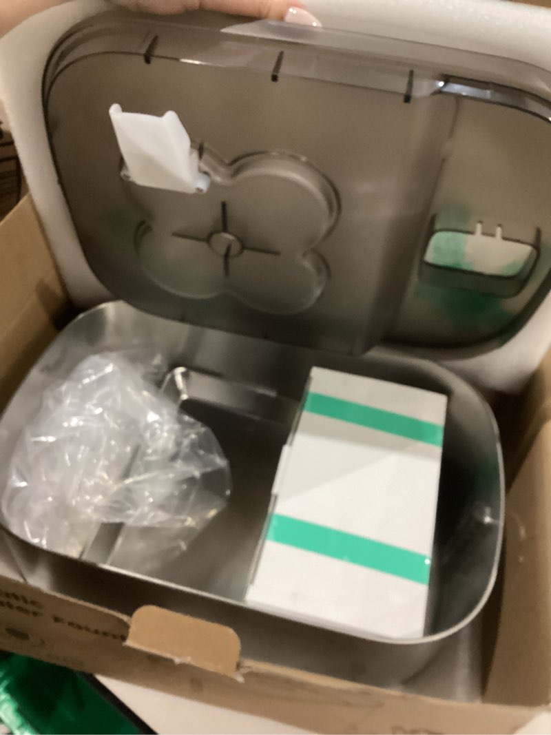 Condition photo showing Good Condition for Wireless 7.5l/254oz/2Gal Dog Water Fountain for Large Dogs Stainless Steel, Quiet Pet & Cat Water Fountain with Motion Sensor, Automatic Water Dispenser for Dogs&Multi-Pet Homes Continuous Fresh Flow 7.5L+1 Filters + 1 Sponges