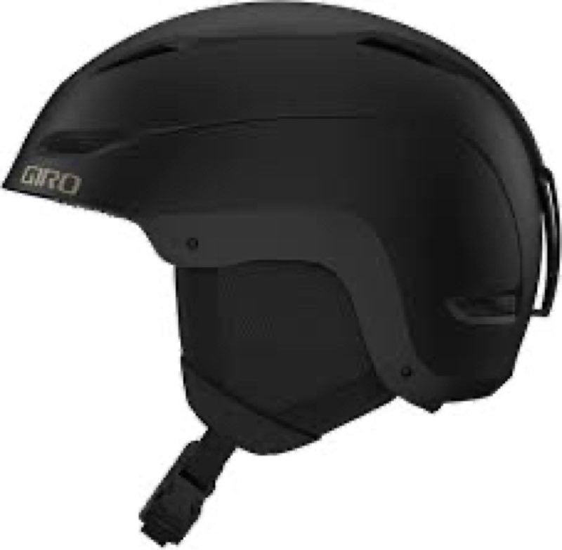giro ceva ski helmet - snowboard helmet for women & youth - matte black - m (55.5–59cm)