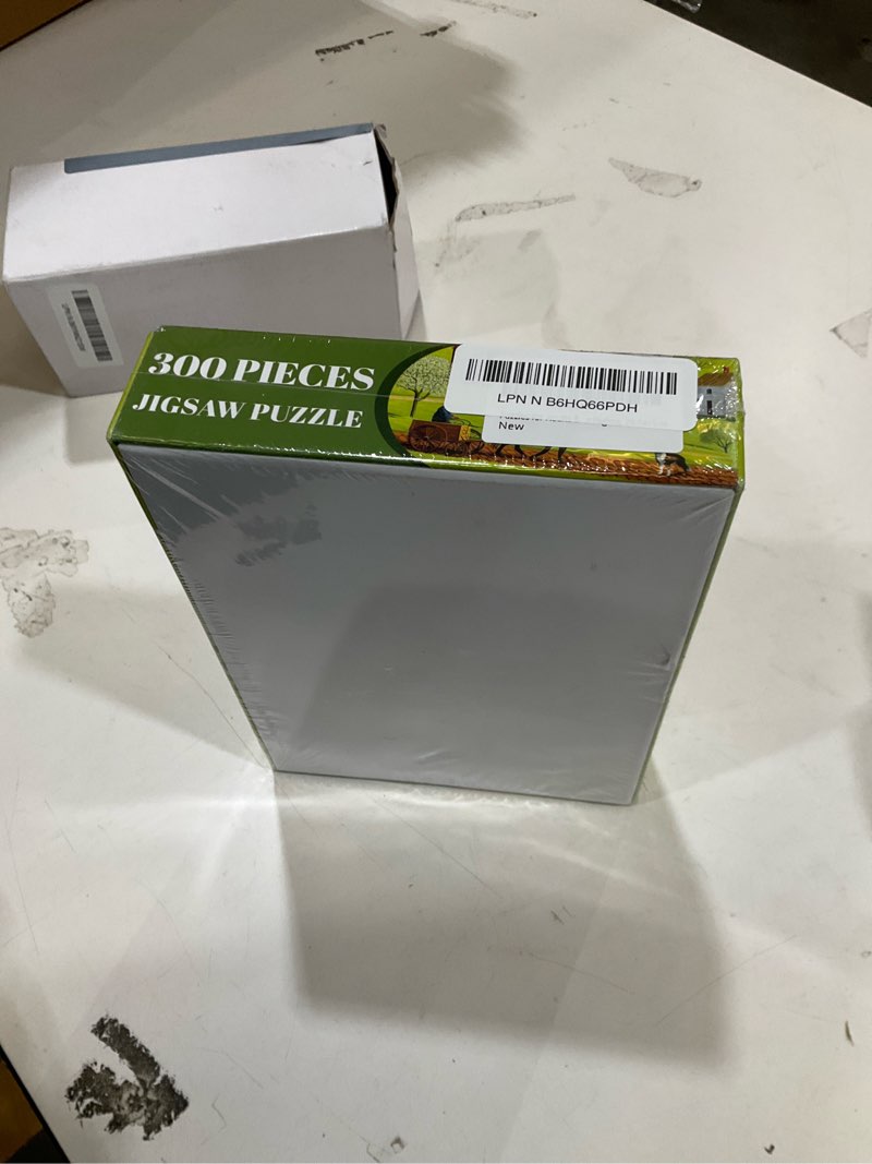 300 Pieces Puzzles for Adults,Country House Puzzle for Adults,Rural Horse Dog Animal Jigsaw Puzzle f