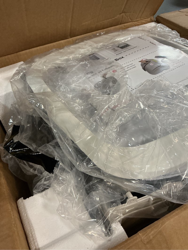 Condition photo showing Good Condition for Automatic Cat Litter Box Self Cleaning - APP Control and Weight Monitoring - Ultra-Quiet, Suitable for Medium Cats and Kittens, Safe Anti-Pinch Litter Box (Assembly Required) - White