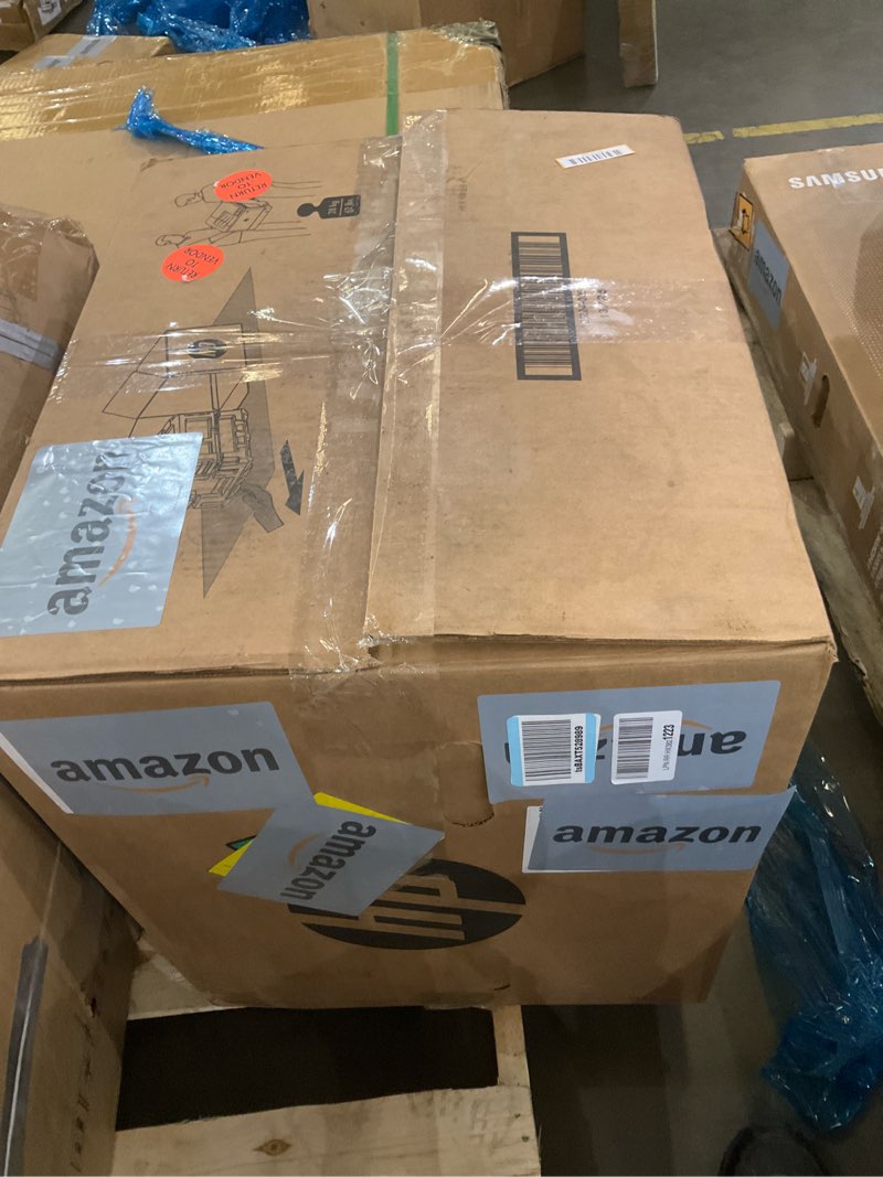 Condition photo showing As Is for HP Color LaserJet Enterprise M554dn Duplex Printer (7ZU81A)