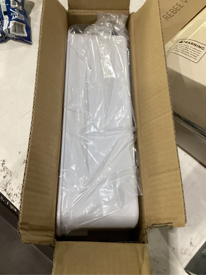 Condition photo showing As Is for da63-06963a da97-12650a door shelf bin (right) for sams-ung refrigerator door shelf rf260beaesg rf260beaesr rf260beaeww rf263beaesr, sam-sung fridge door shelves by ami parts
