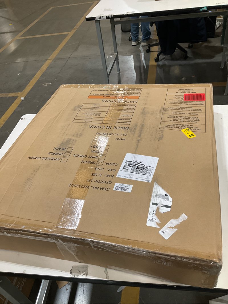 Condition photo showing Good Condition for 5 in 1 Foldable Baby Walker, Activity Baby Walker-Baby Bouncer, Rocker, Activity Center,Seat and Push Walker,Detachable Trampoline Mat, Adjustable Speed Rear Wheels and Height,Ages 6-18 Months(Green)