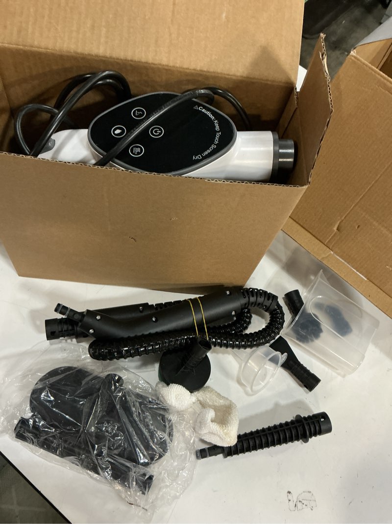 Condition photo showing Good Condition for killrose handheld steam cleaner, pressurized steam cleaner with 10–15s fast heat, dual power modes & self-clean, multi-surface steamer with 12 accessories for kitchen, bathroom, car