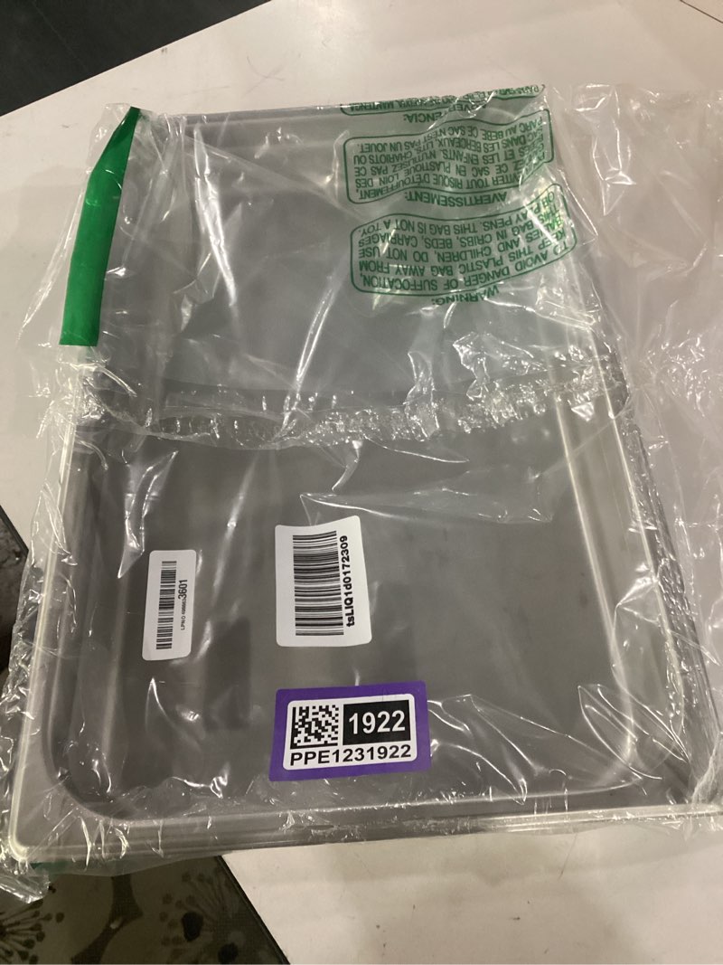 Condition photo showing Good Condition for winco 2.5-inch deep full-size anti-jamming steam table pan, 25 gauge, nsf, stainless steel, medium 2.5" deep standard