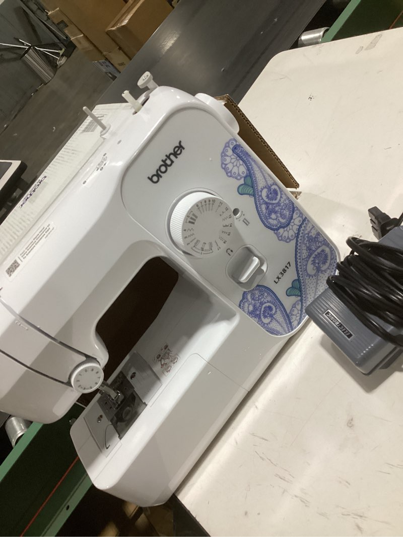Condition photo showing Good Condition for brother rlx3817 17-stitch sewing machine, white(renewed)