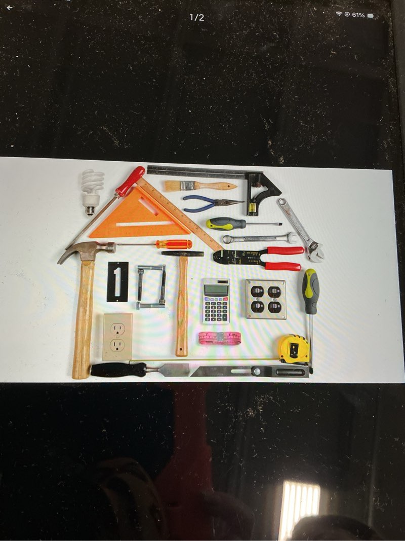 mixture of small miscellaneous loose tools, screws, latches, home repair accessories