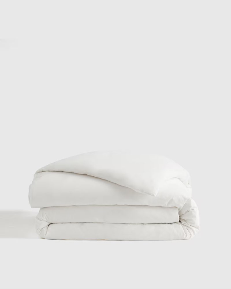 Quince Organic Brushed Cotton Duvet Coverwhite unknown size