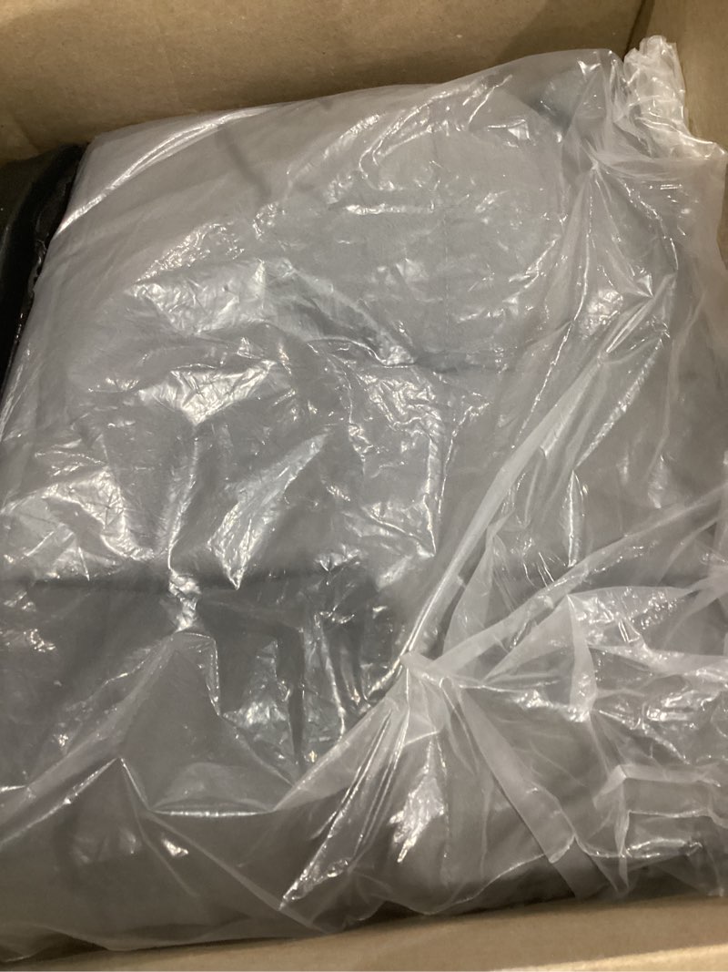 Condition photo showing As Is for rjop weighted blanket 10lbs 48"x72" full size for adults, heavy throw blanket for couch & bed, soft breathable cotton for all-season comfort (48"x72"10lbs)