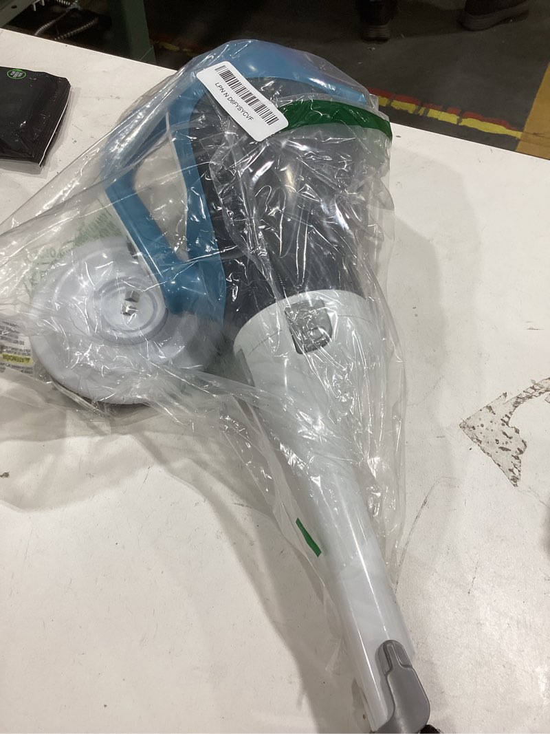 Condition photo showing As Is for black+decker dustbuster advancedclean handheld vacuum cordless, compact home and car vacuum with crevice tool, rotating nozzle and charging station, large dust bowl (chv1410l)