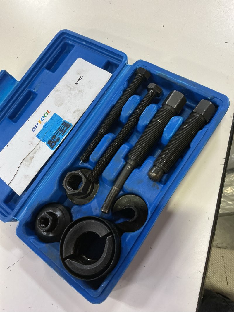 Condition photo showing Good Condition for dptool power steering pump pulley puller remove install tool compatible with ford gm volkswagen chrysler vehicles