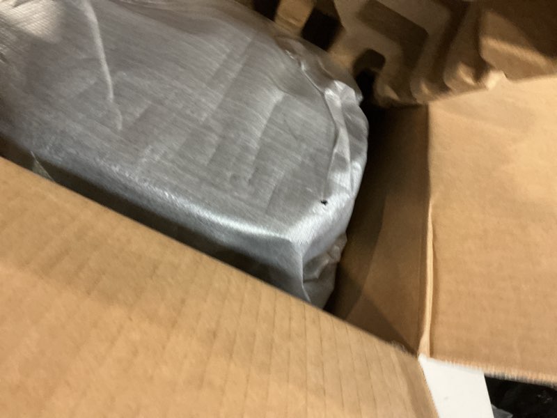 Condition photo showing Good Condition for nuwave brio plus air fryer 8 qt, new & improved, pfas-free, 7 digital one-touch cook functions that air fry, bake, roast, dehydrate, toast, reheat, preheat, 150 presets, 50°f~400°f, 700/1500/1800w 8 quart black