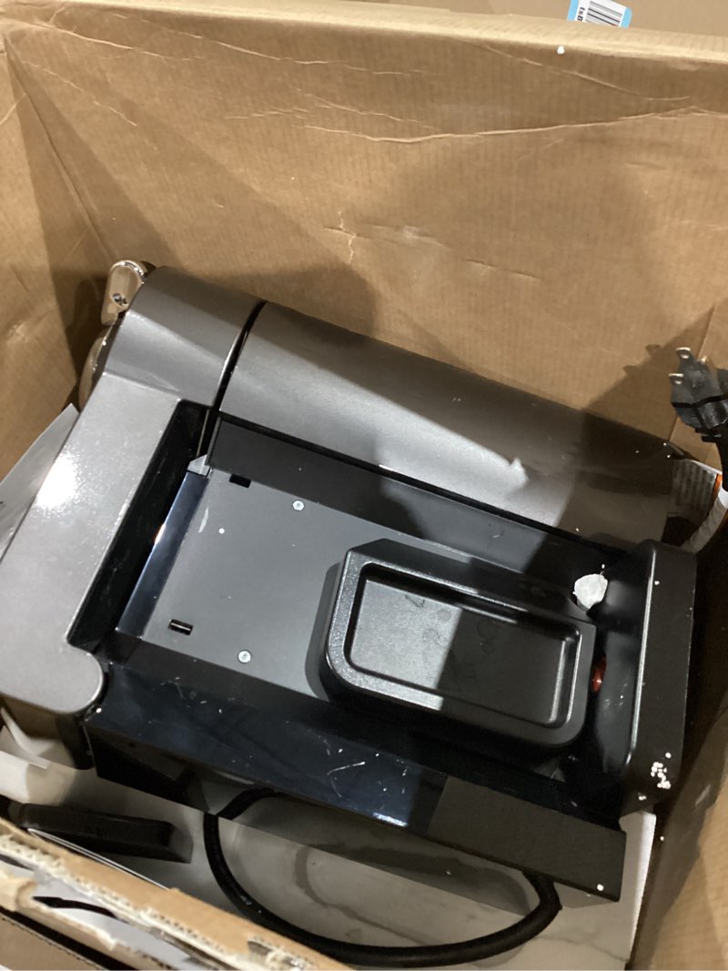 Condition photo showing As Is for nespresso vertuo coffee and espresso maker by de'longhi - graphite metal